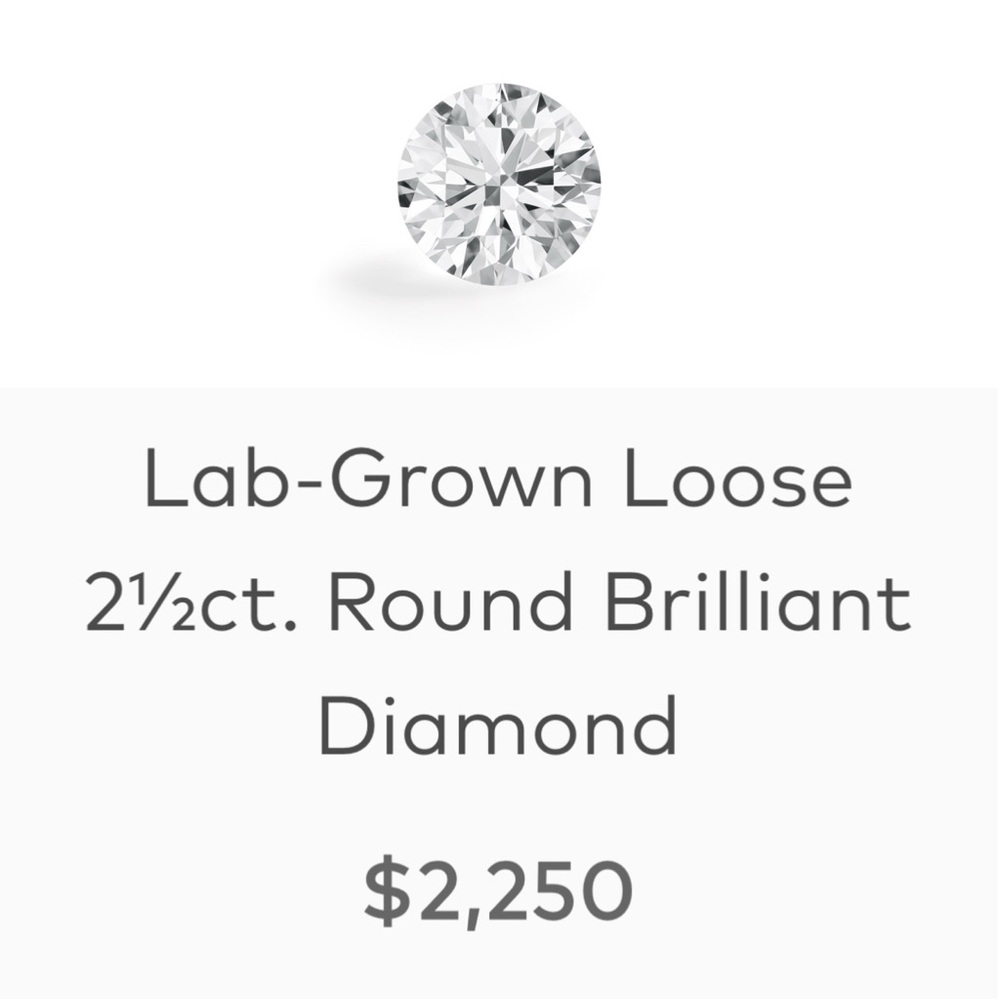 💎 2.50 Carat Round Brilliant Cut Diamond | VS Clarity | J–I Color | Loose Stone - Picture 9 of 13